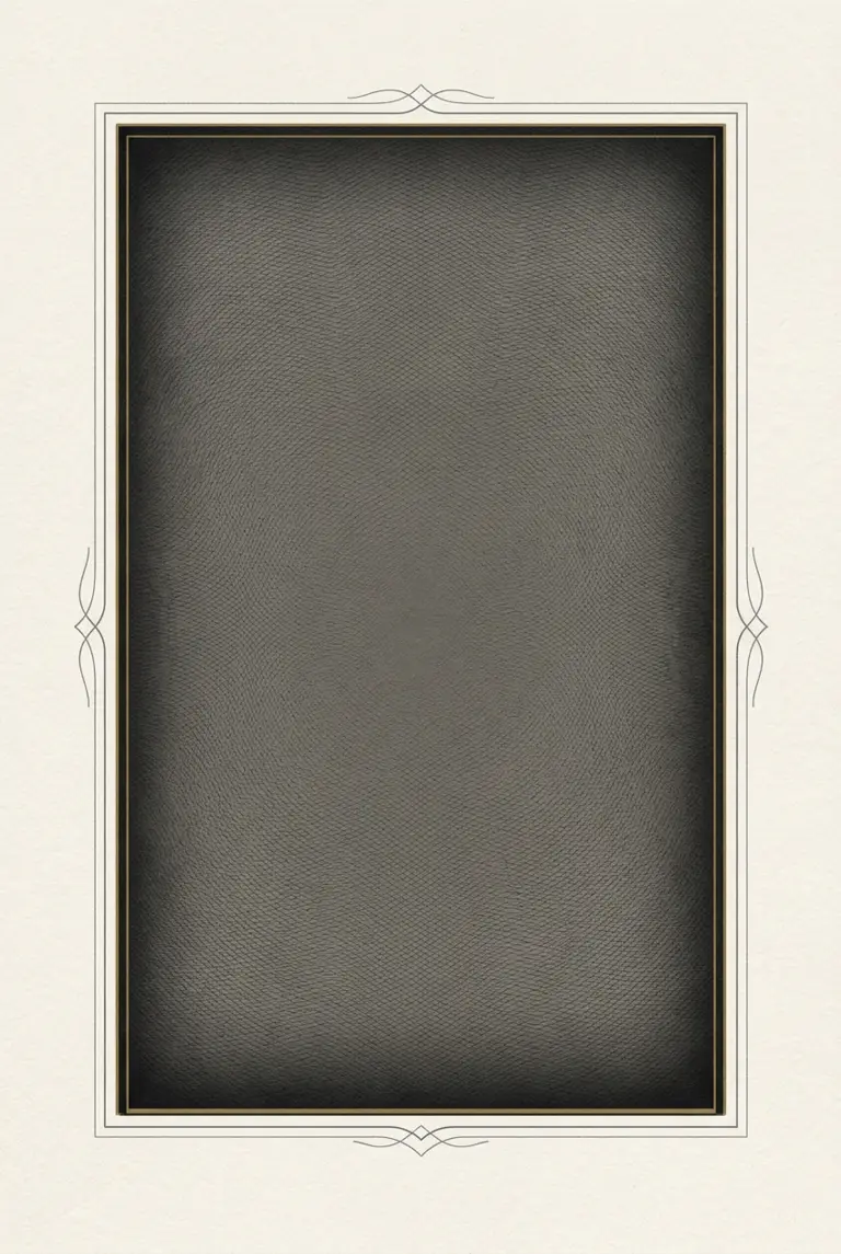 Editorial portrait plate, awaiting a photograph